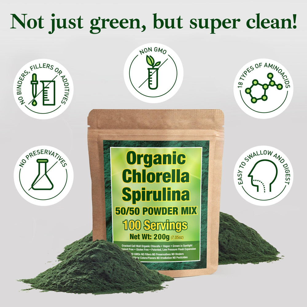 Nutritional breakdown: vitamins, minerals, chlorophyll, amino acids