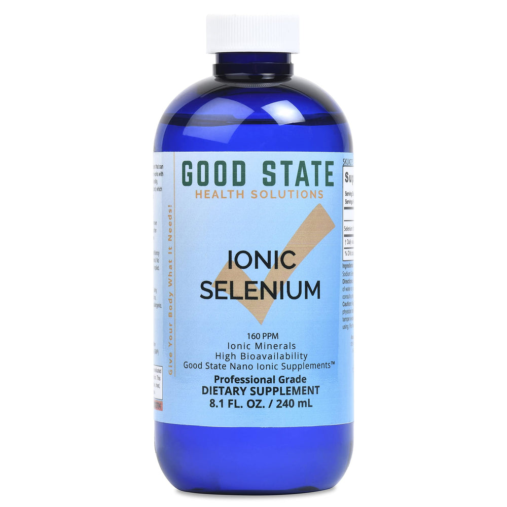 Bottle of Good State Liquid Selenium with 96 servings (8 oz)