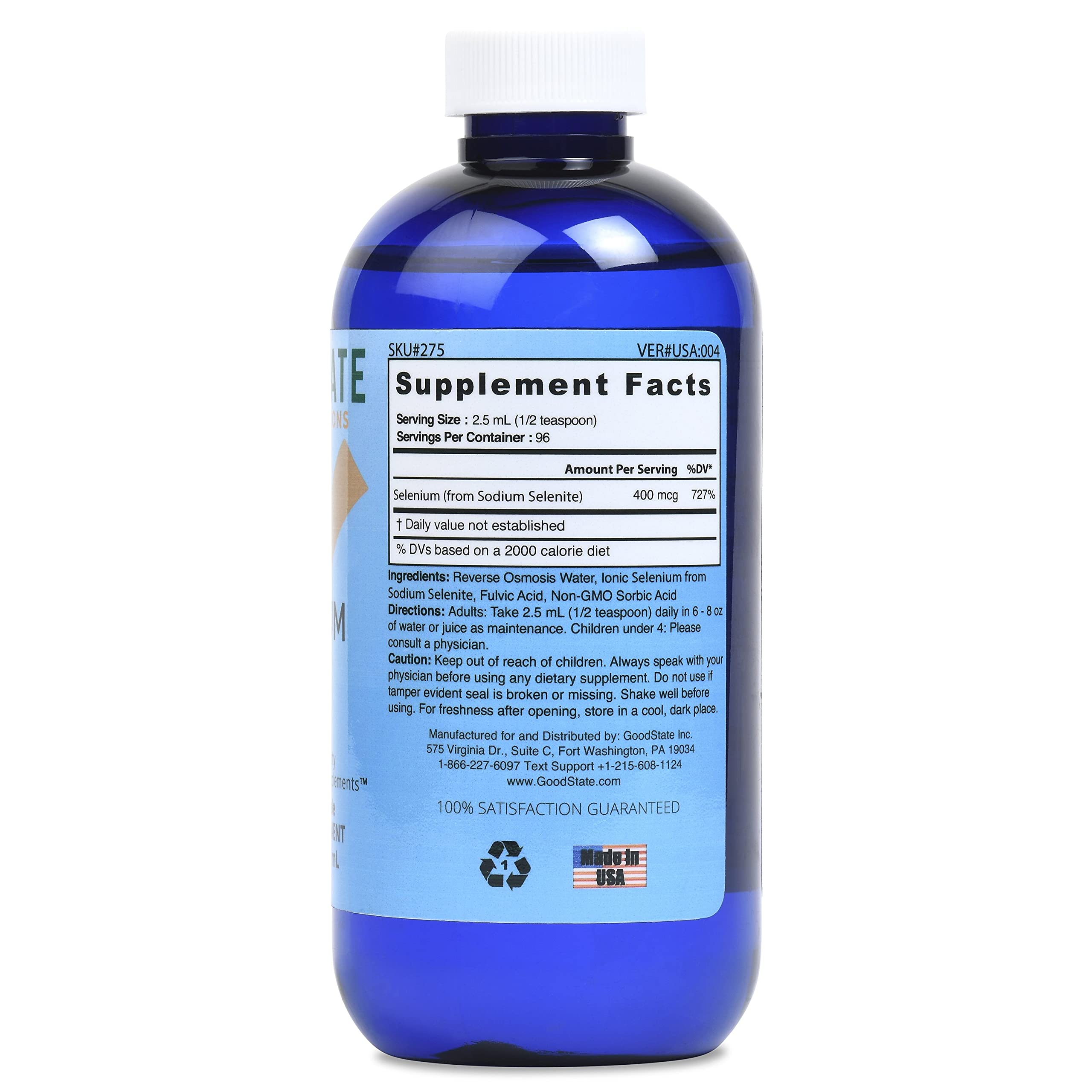 Liquid selenium for immune support and superior absorption