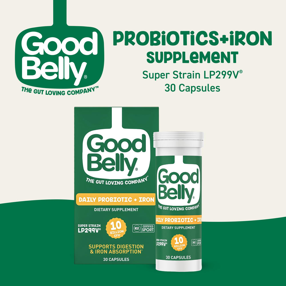 Close-up of LP299v strains in GoodBelly probiotic capsules (10B cultures)