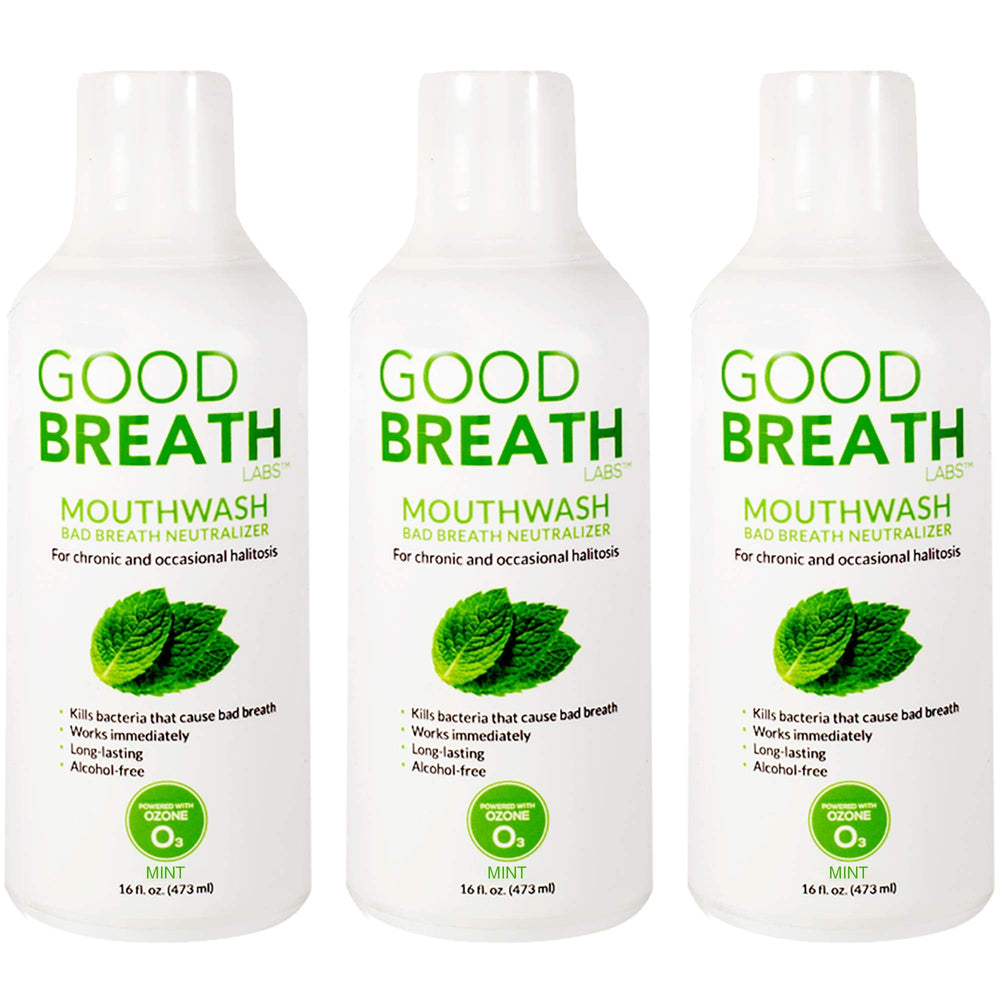 Goodbreath Mint Mouthwash bottle front view