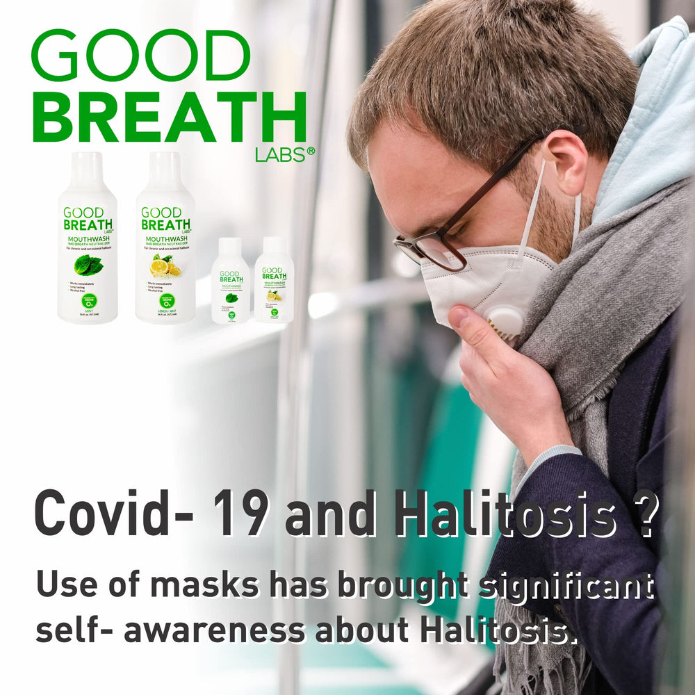 Two-pack Goodbreath Mouthwash display front view