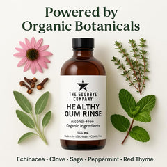Close-up of organic echinacea and clove essential oils components
