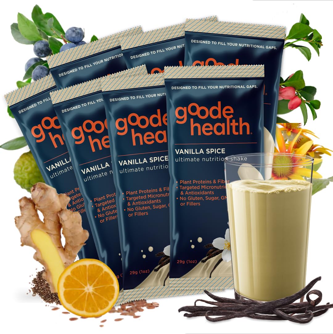 Front view of Goode Health Vanilla Spice travel pack