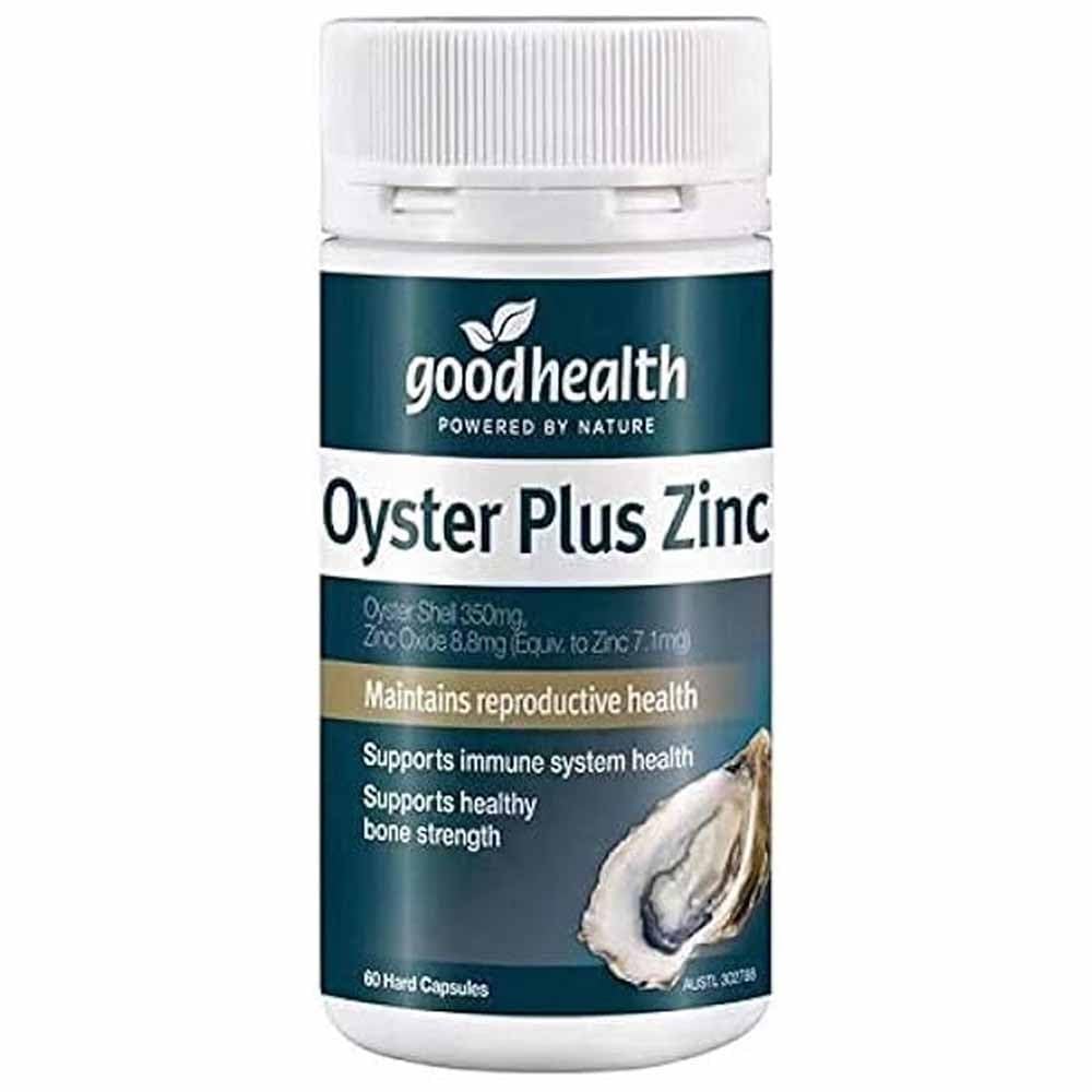 Goodhealth Oyster Plus bottle – front view