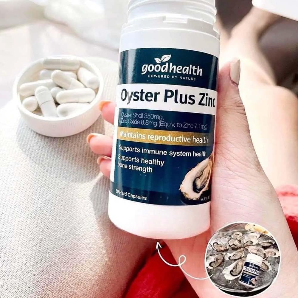 Goodhealth Oyster Plus product label