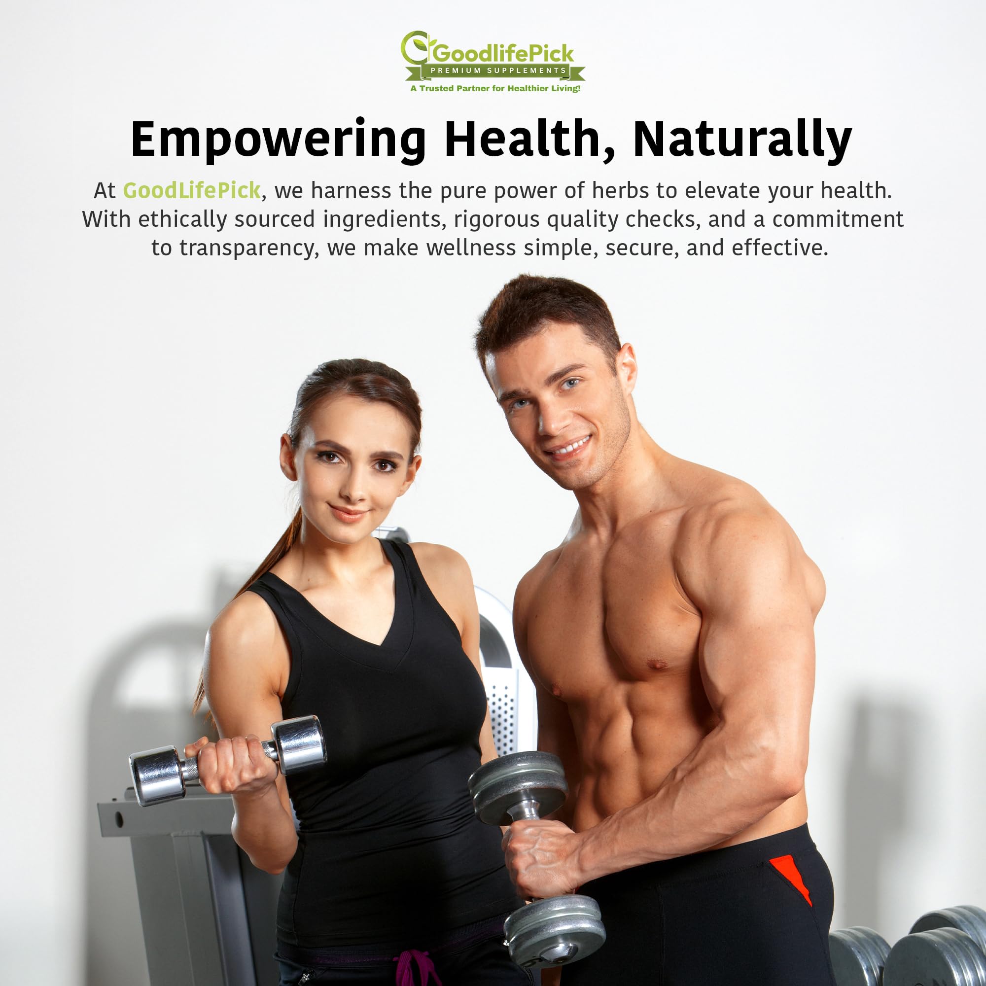 Packaging and supplement information for GoodlifePick Tongkat Ali Tribulus products