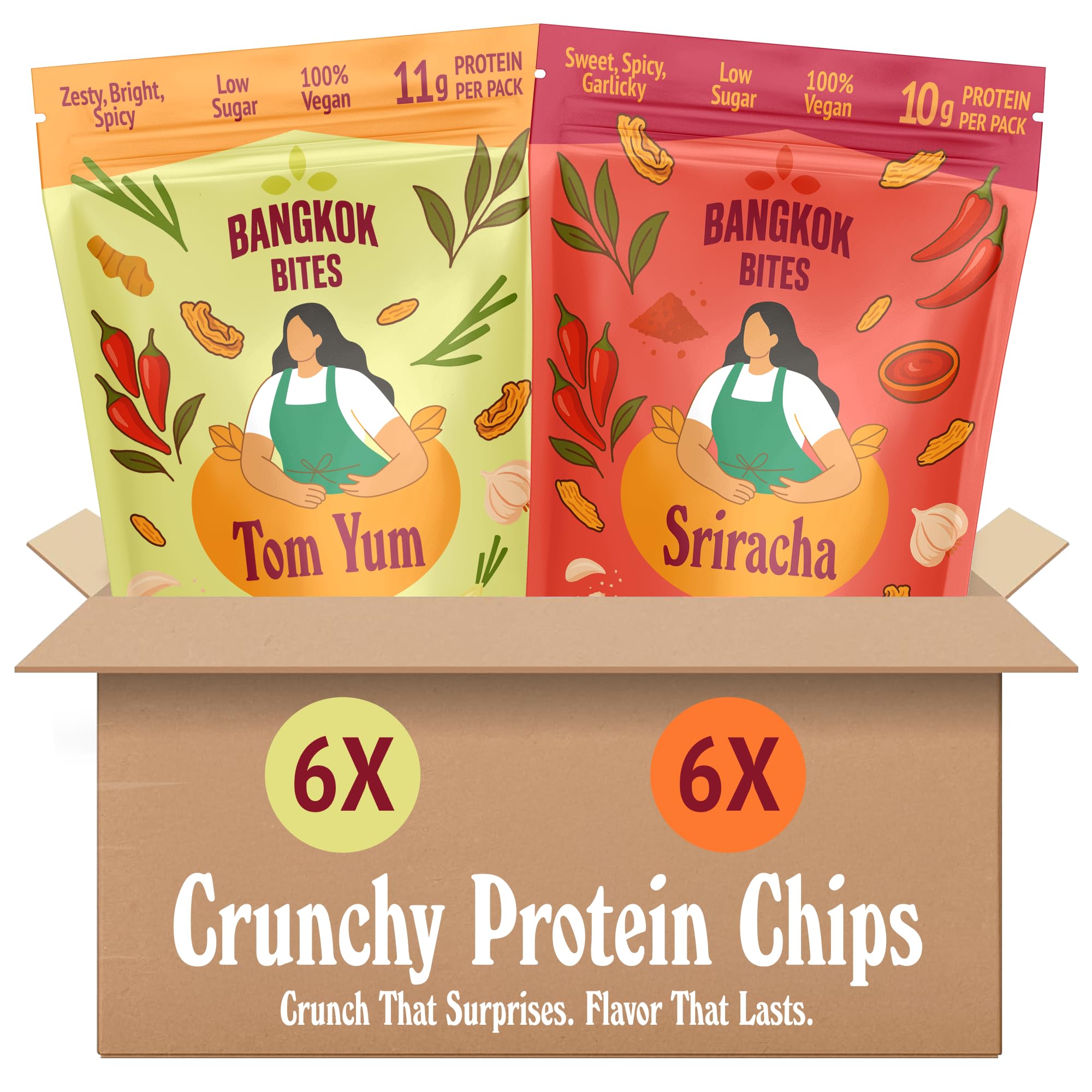 Goodness Plant Bangkok Bites Tom Yum pouch shows bold flavor for on-the-go protein