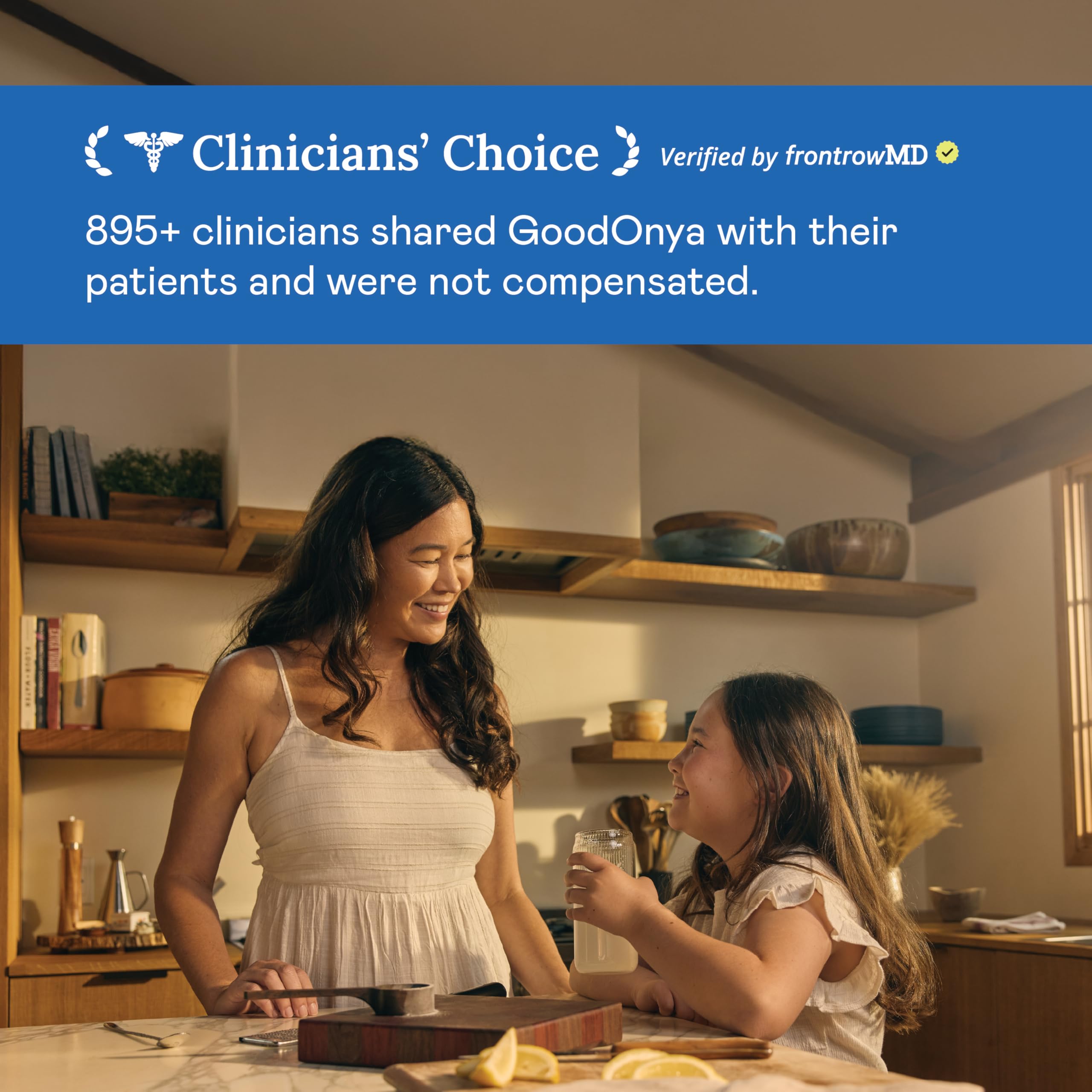 Nutrition facts and low sugar content on packaging