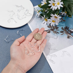 Close-up of U-shaped nose pad size 1 for glasses (19.5x22x7mm)