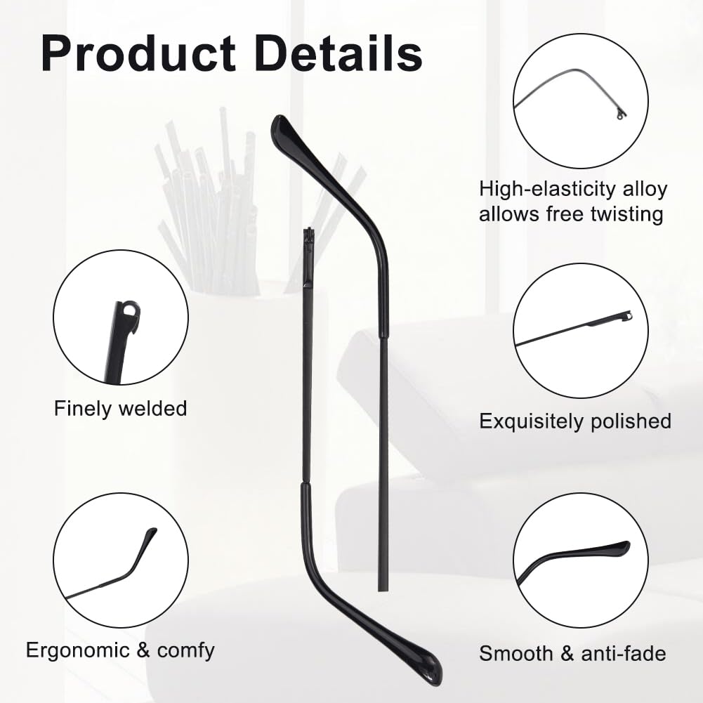 Universal eyewear frame repair kit by GORGECRAFT with screwdriver