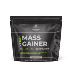 Gorilla Gulps Mocha Vegan Mass Gainer tub front
