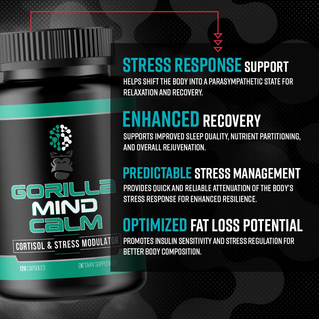 Lifestyle image showing calm and recovery with Gorilla Mind Calm