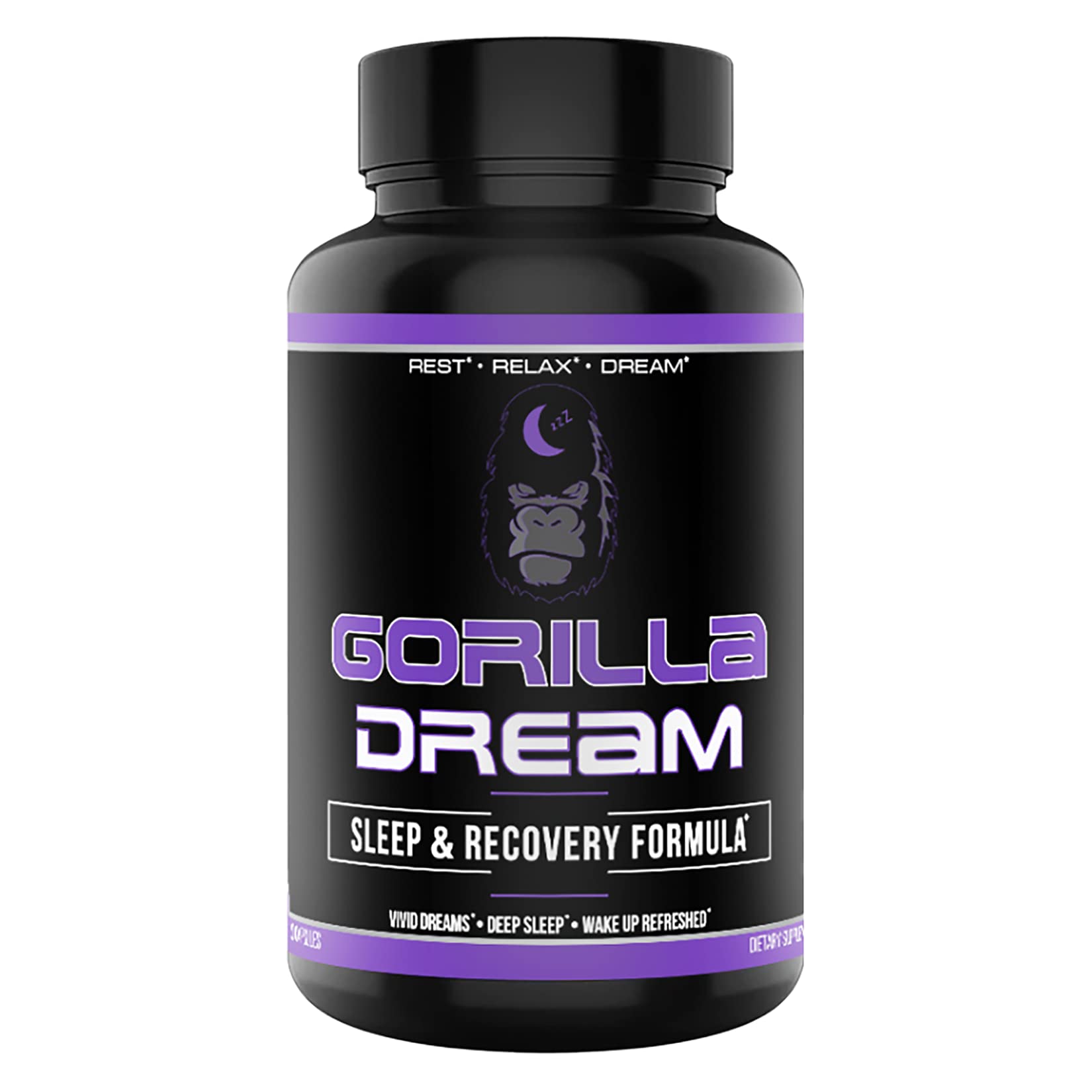 Gorilla Mind Dream Sleep Supplement bottle (120 capsules) – hero image