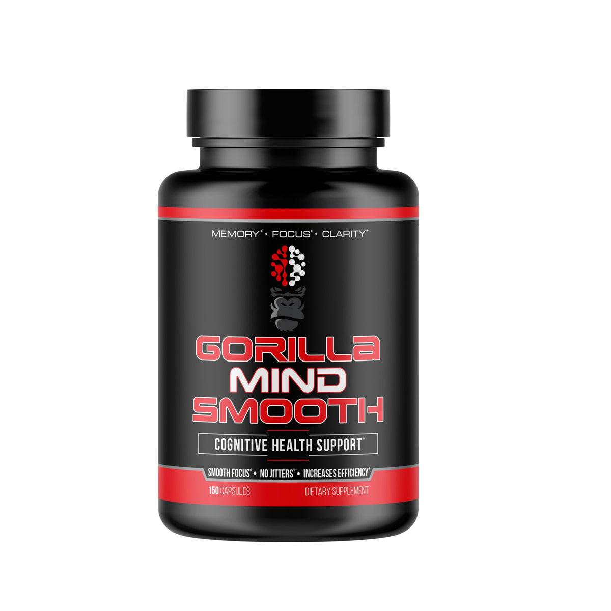 Gorilla Mind Smooth bottle front view