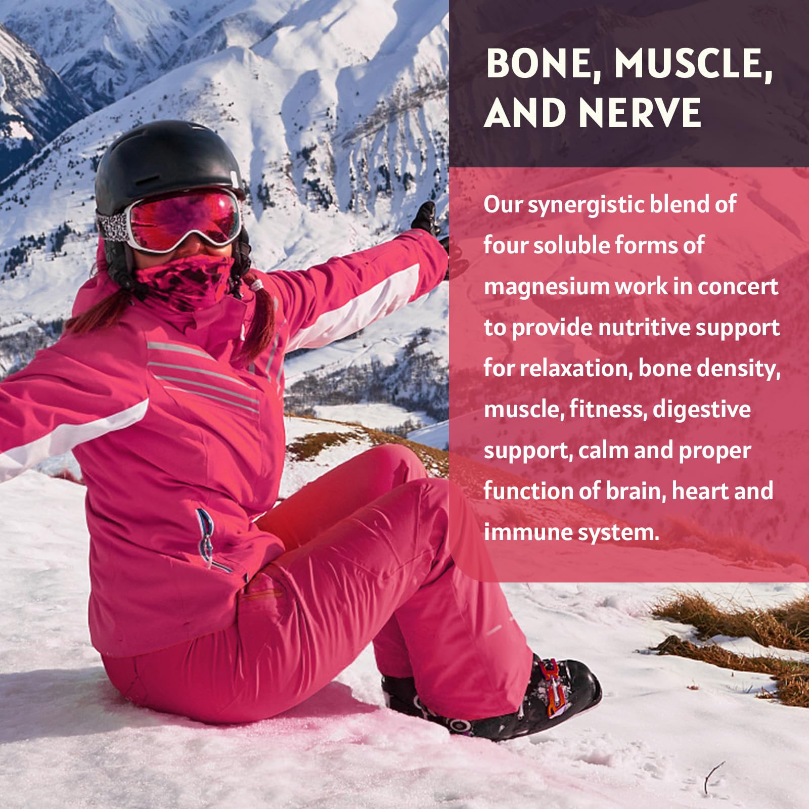 Serving suggestion: dropper adding to smoothie