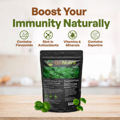 Close up of Gotu Kola 10:1 Extract label