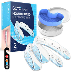 GOYO Dual FIT Pack 2 mouth guards with thermo-checker