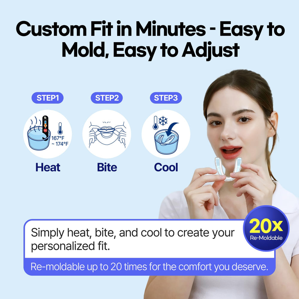 Korean innovation mouth guard trusted for comfort