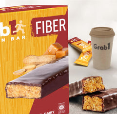 Cross-section of Grab1 bar reveals fiber and protein balance