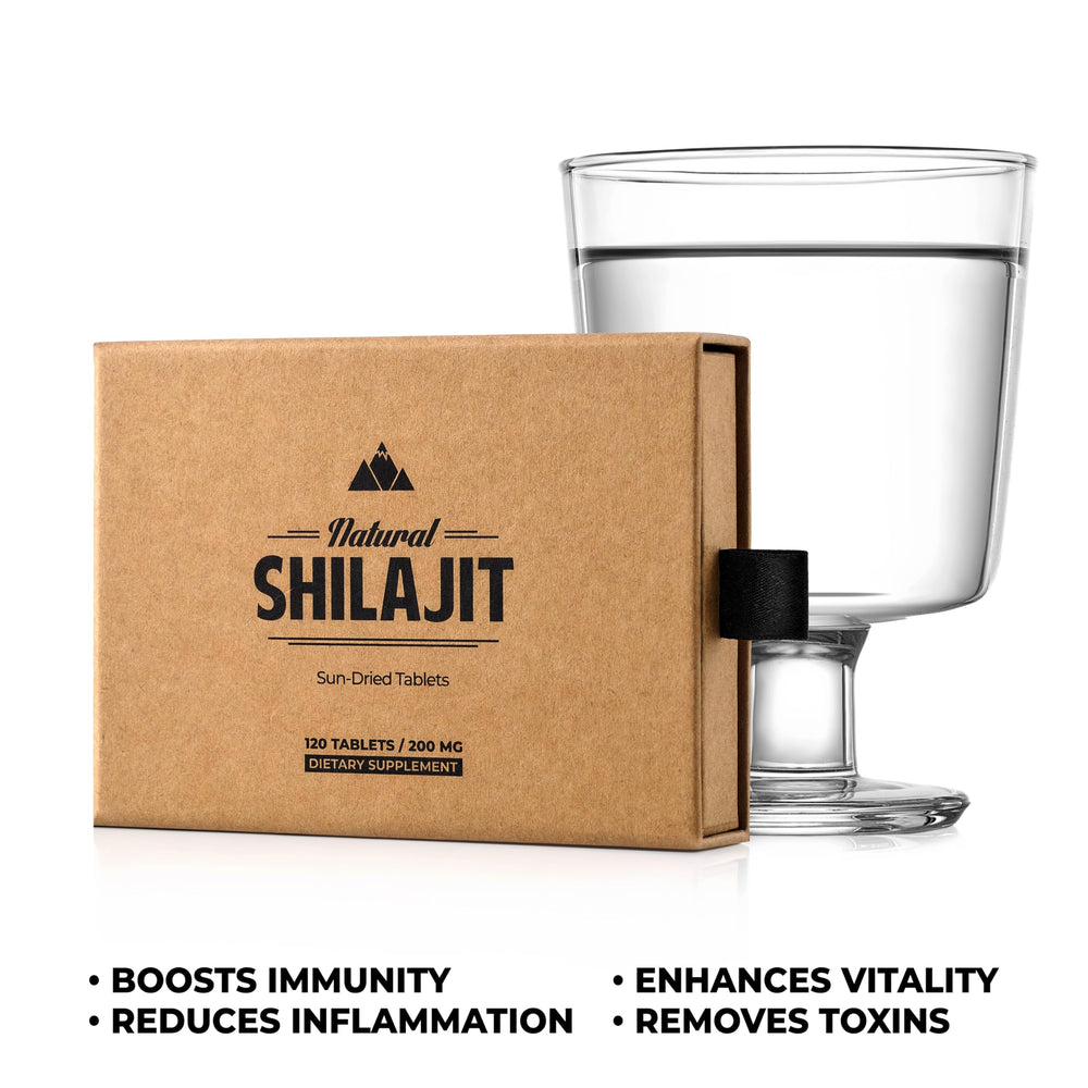 Grade A Shilajit resin tablets
