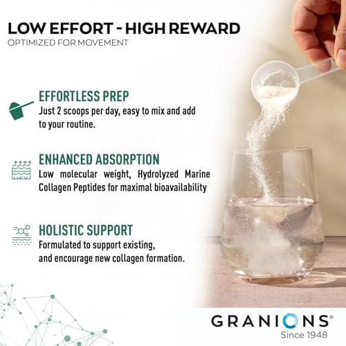 Powder being stirred into water