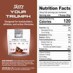 Granite Nutrition label featuring protease enzymes for easy digestion.