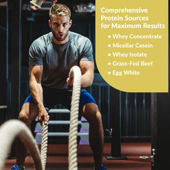 Granite Nutrition five-sources ingredients showcase fast and slow-release protein for steady muscle recovery