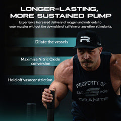 Granite Supplements Vaso Blast scoop measuring dose for nitric oxide support
