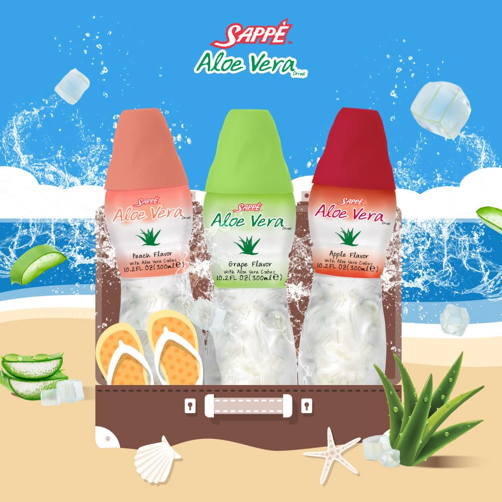 Aloe vera juice for adults and kids - gluten-free and vegan