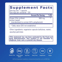 Grape Pip 500 mg capsules