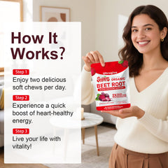 Grape Seed Extract and Beet Root Powder energy supplement imagery