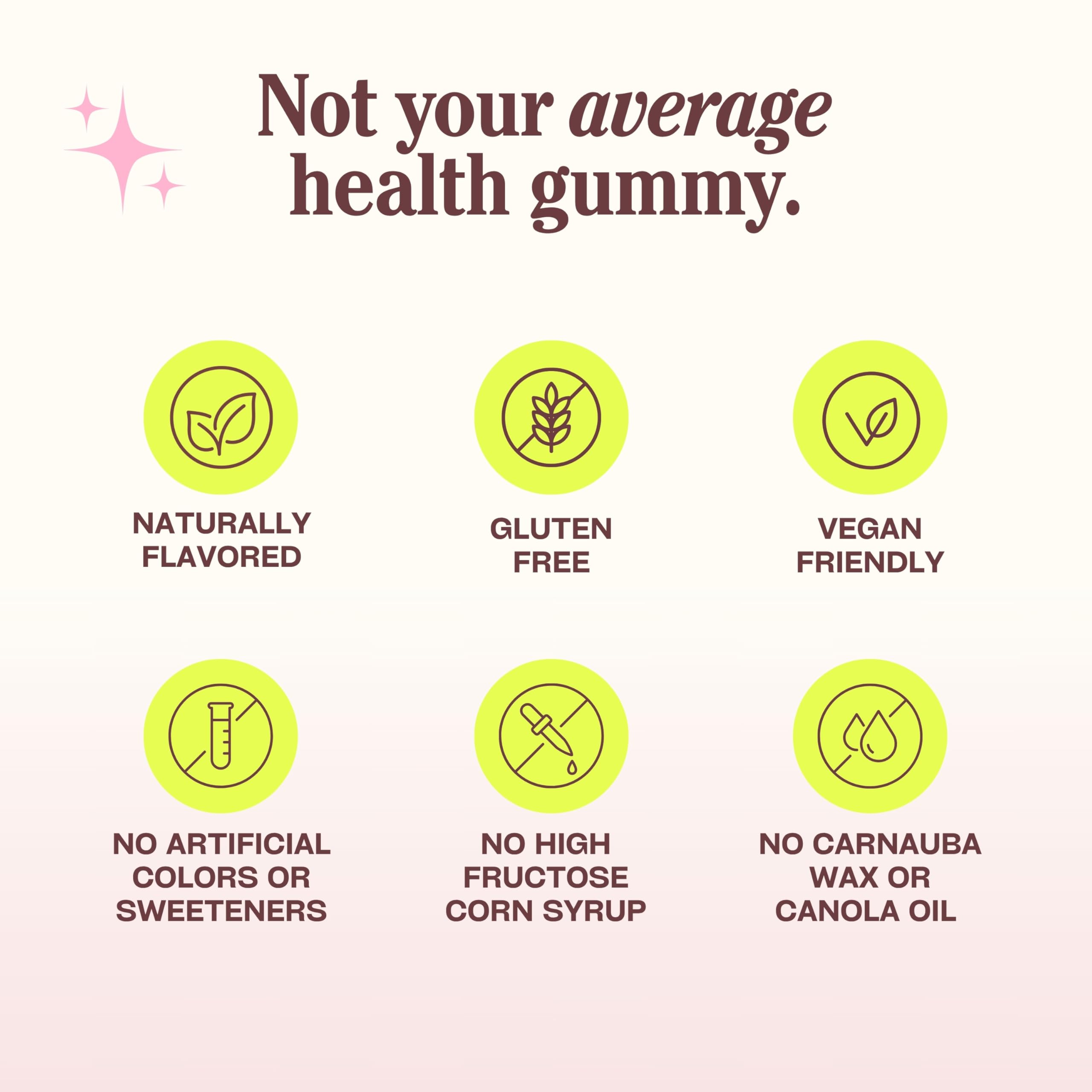 Close-up of grapefruit-flavored gummy