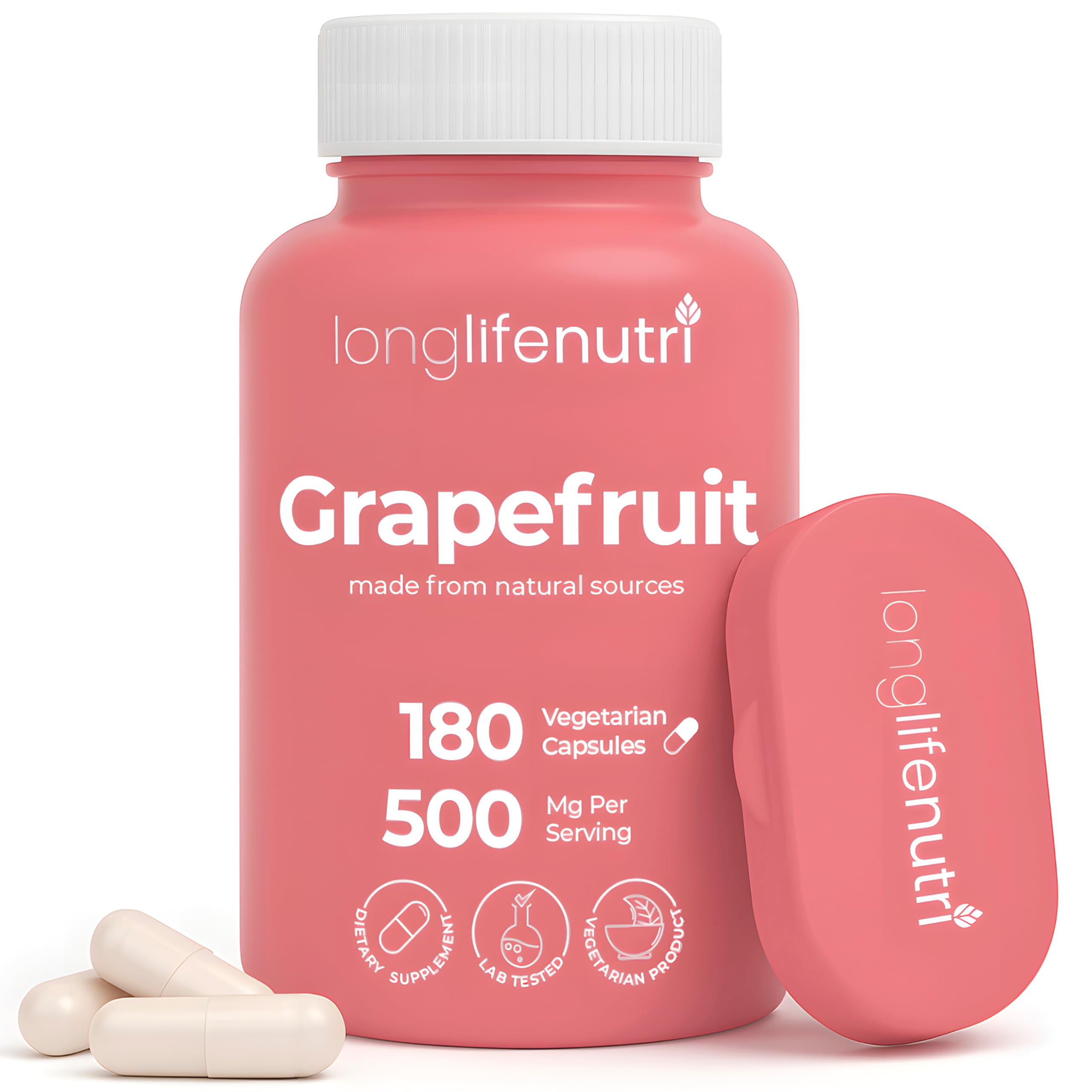 Grapefruit seed extract 500mg bottle