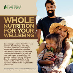 Argentine pasture-raised beef liver capsules in blister pack