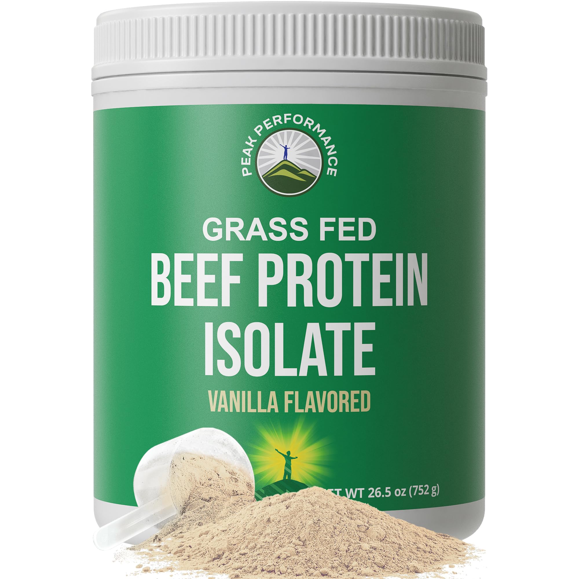 Hero image of Grass Fed Beef Protein Powder Vanilla flavor