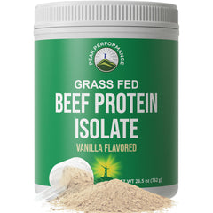 Hero image of Grass Fed Beef Protein Powder Vanilla flavor