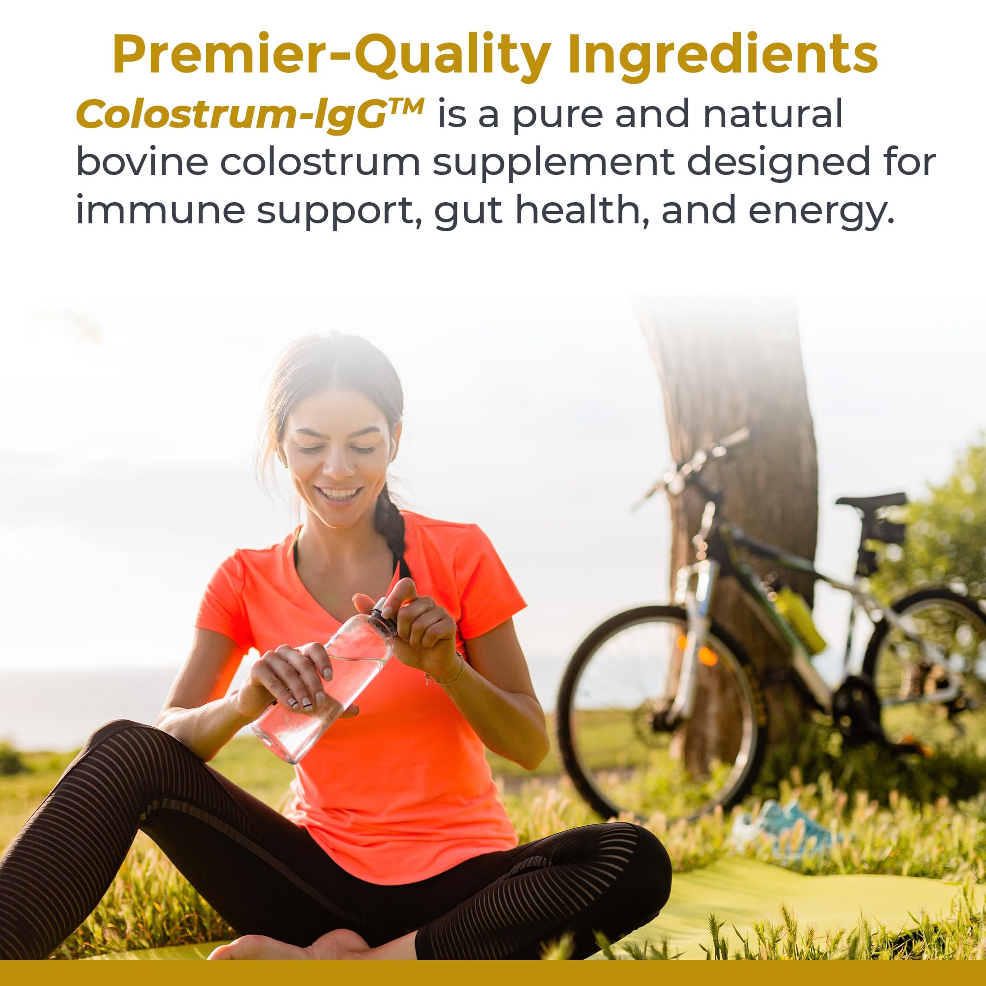 Grass-fed bovine colostrum source