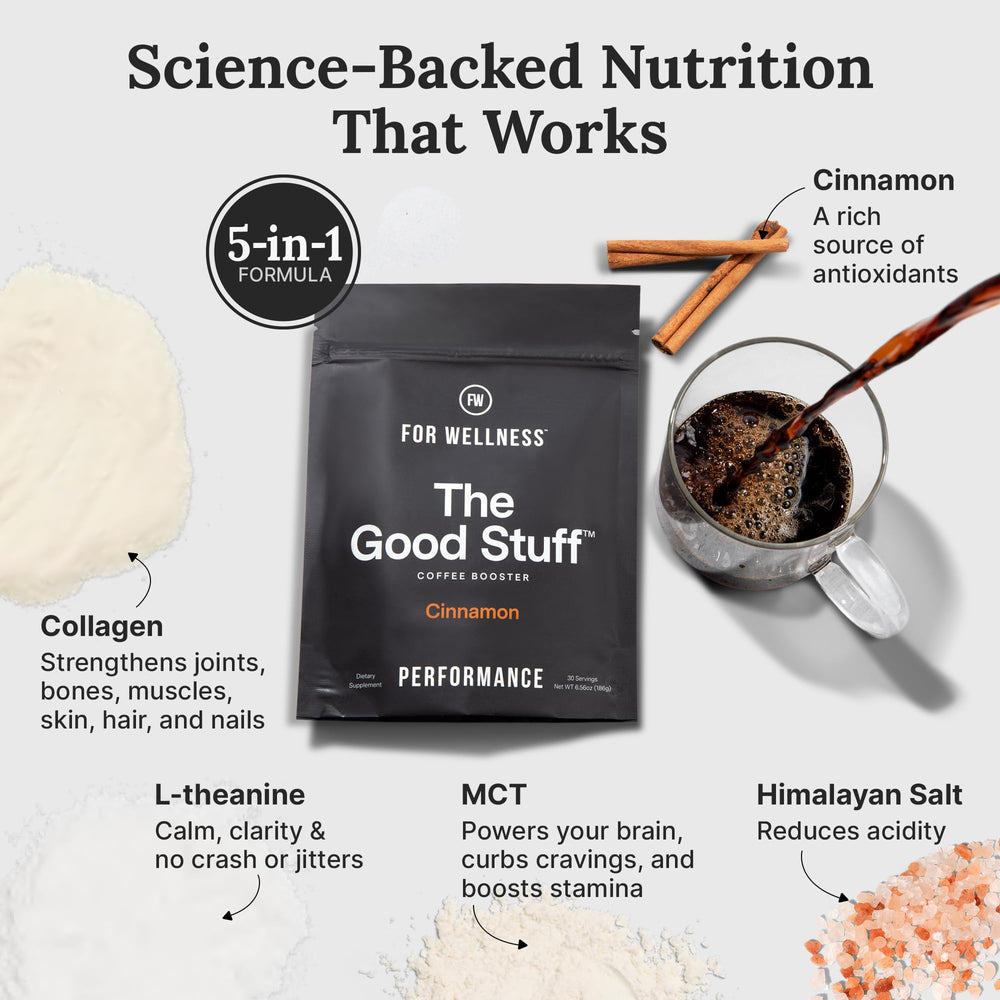 Grass-fed hydrolyzed collagen and MCTs supporting joints and mobility