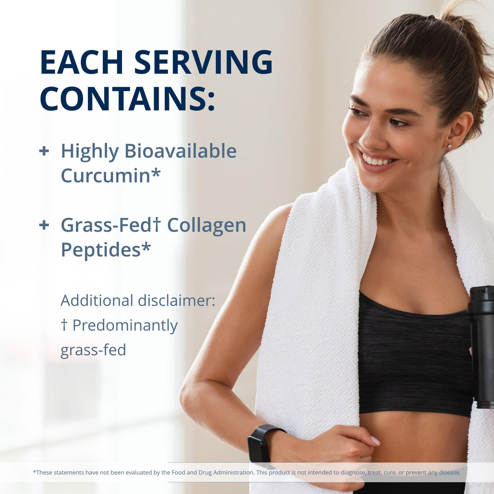 Grass-fed collagen peptides for skin and joints