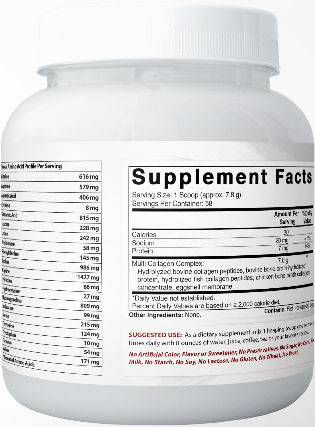 Grass-fed, pasture-raised collagen ingredients