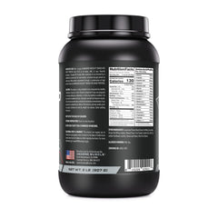 Whey protein scoop showing 25 g per serving