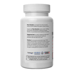 Close-up of Graviola 1200mg capsules