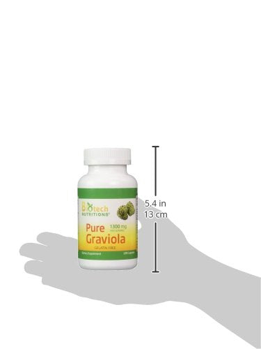 USA origin label on Graviola bottle
