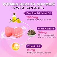 Strawberry-flavored GREABBY Evening Primrose Oil Gummies