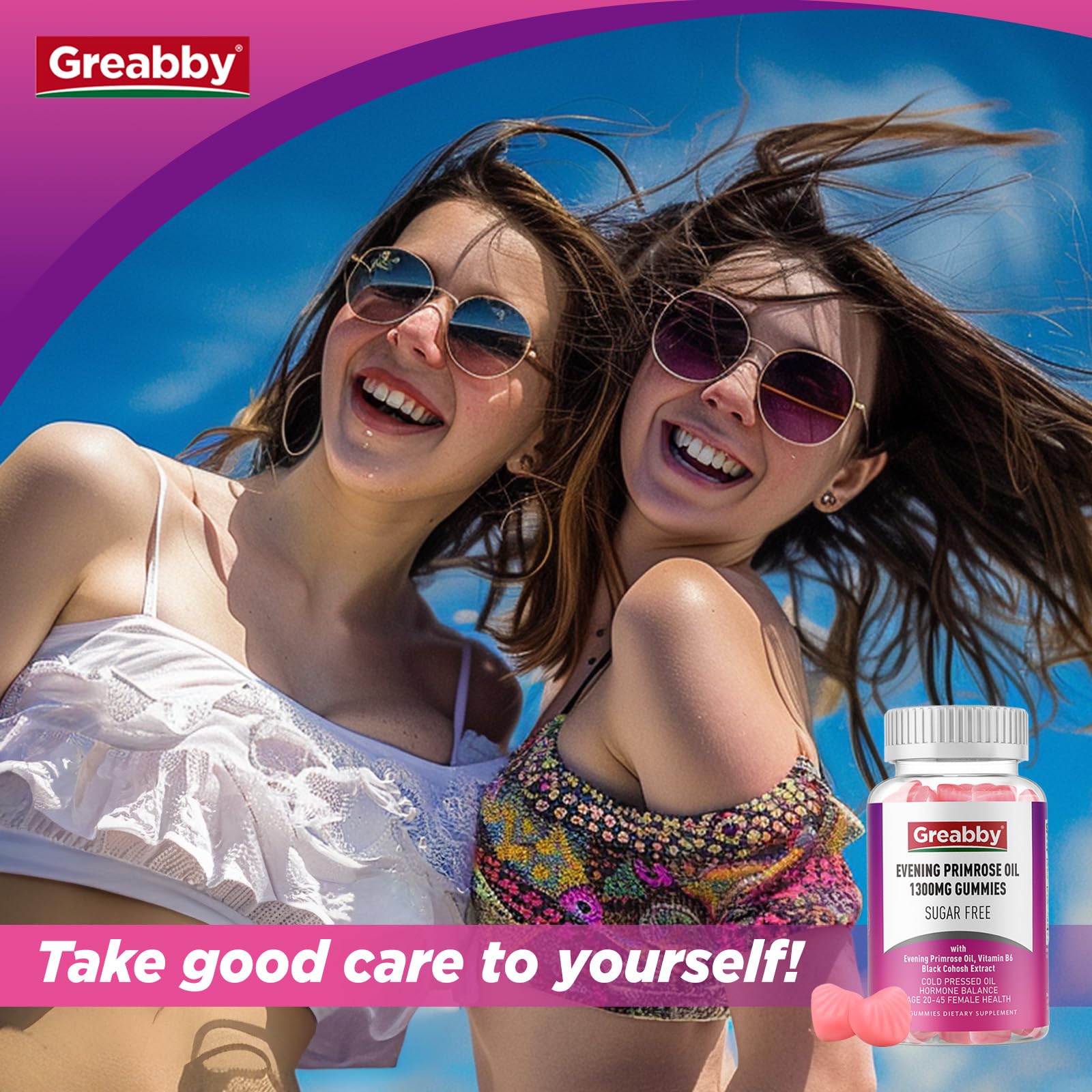 Usage guide for daily PMS relief gummies