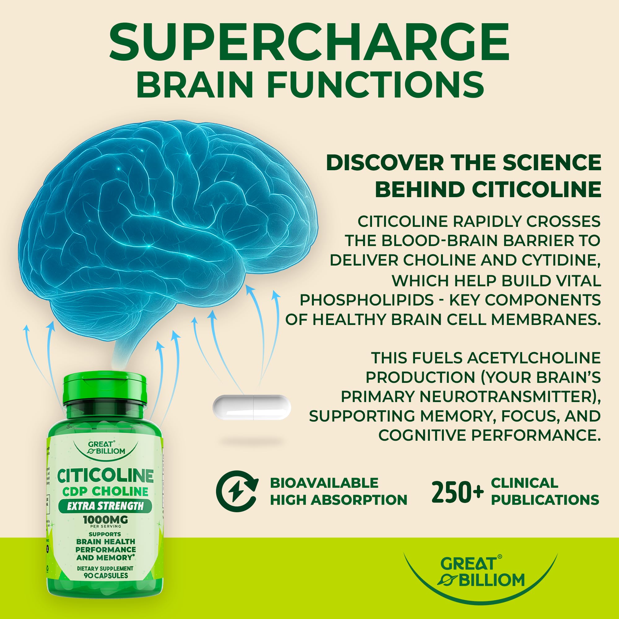 Bottle showing 90 vegetarian capsules