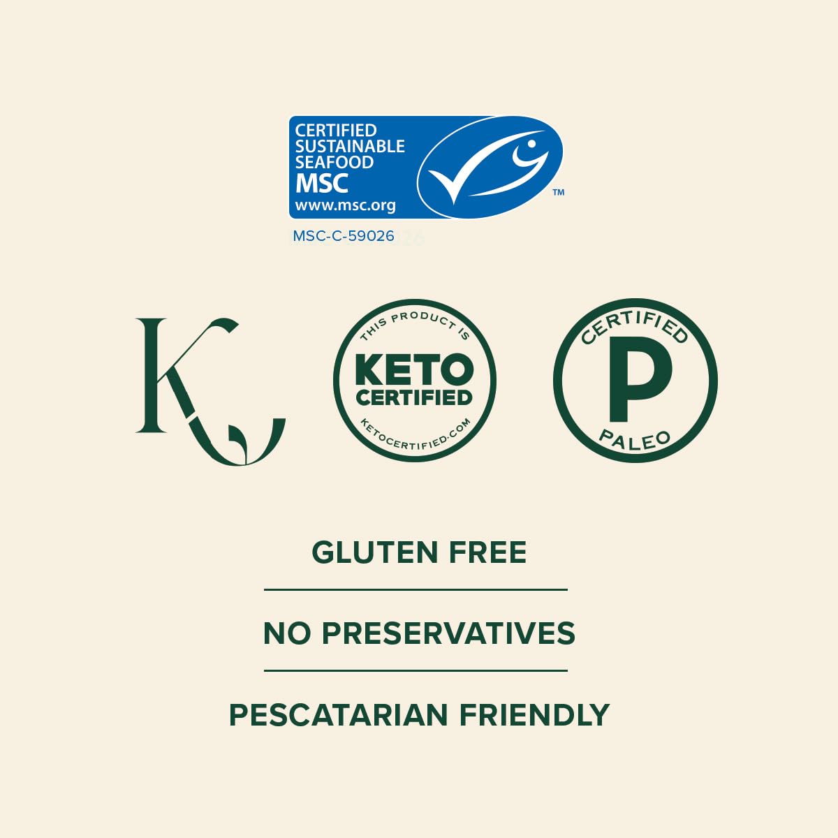 8 oz container of Marine Collagen Peptides Powder