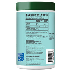 Collagen peptides dissolving quickly in beverage