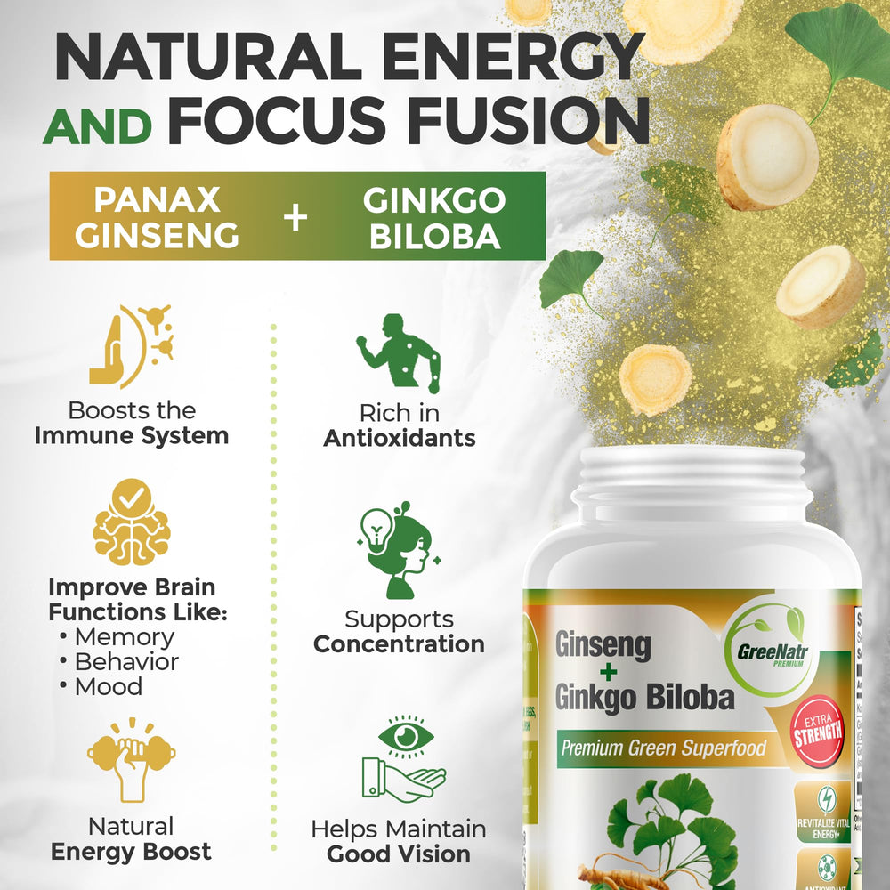 Product box highlighting immune support and energy benefits